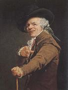 Joseph Ducreux Self-Portrait as a Mocker France oil painting artist